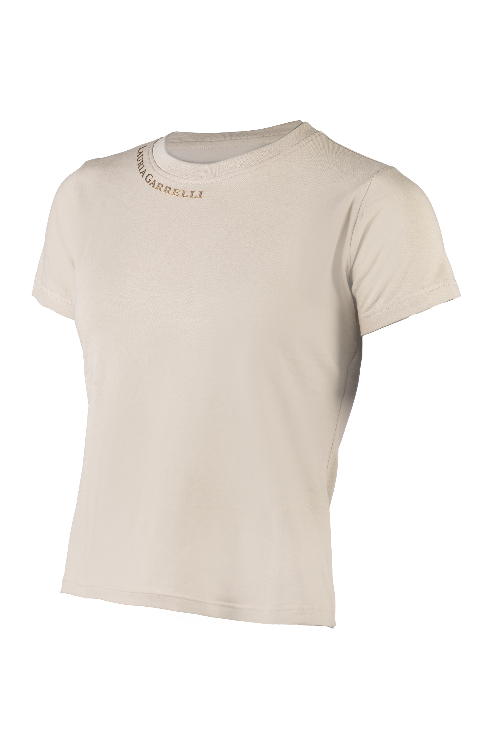 Tričko -Limone- šedá/béžová