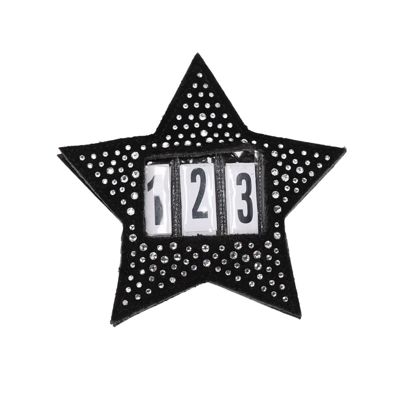 Startovní číslo QHP Jipp - černé