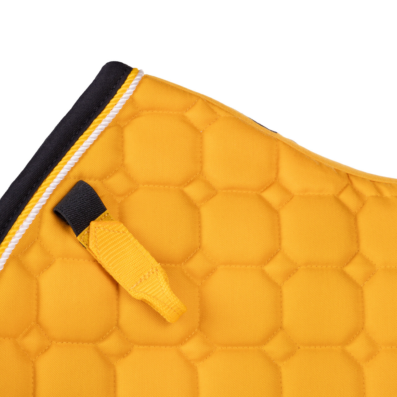 Podsedlová dečka QHP Florence žlutá