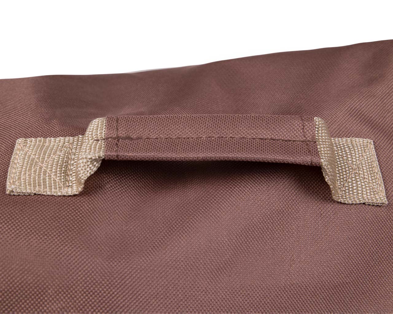 Stájová taška na box QHP, hnědá/bežová