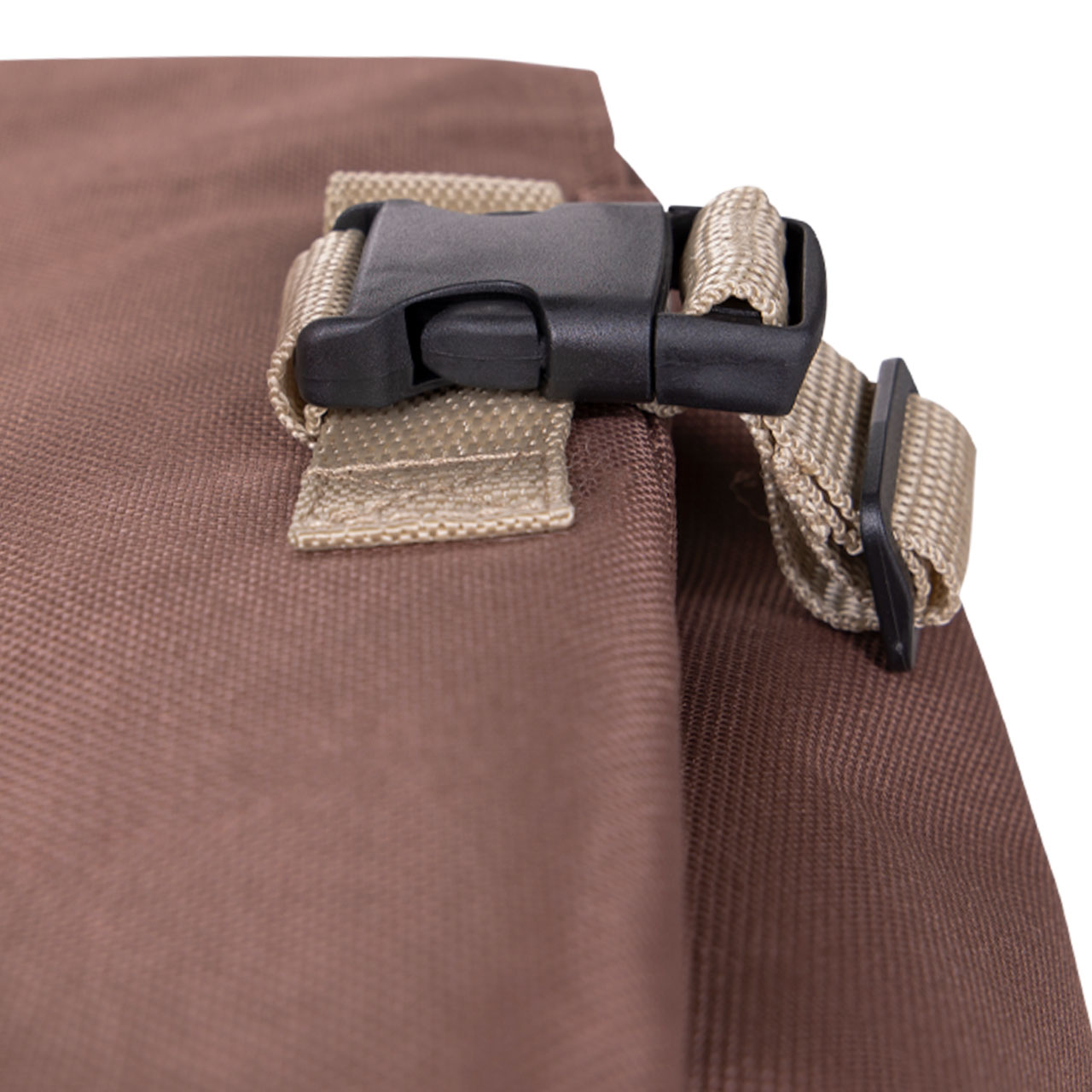 Stájová taška na box QHP, hnědá/bežová