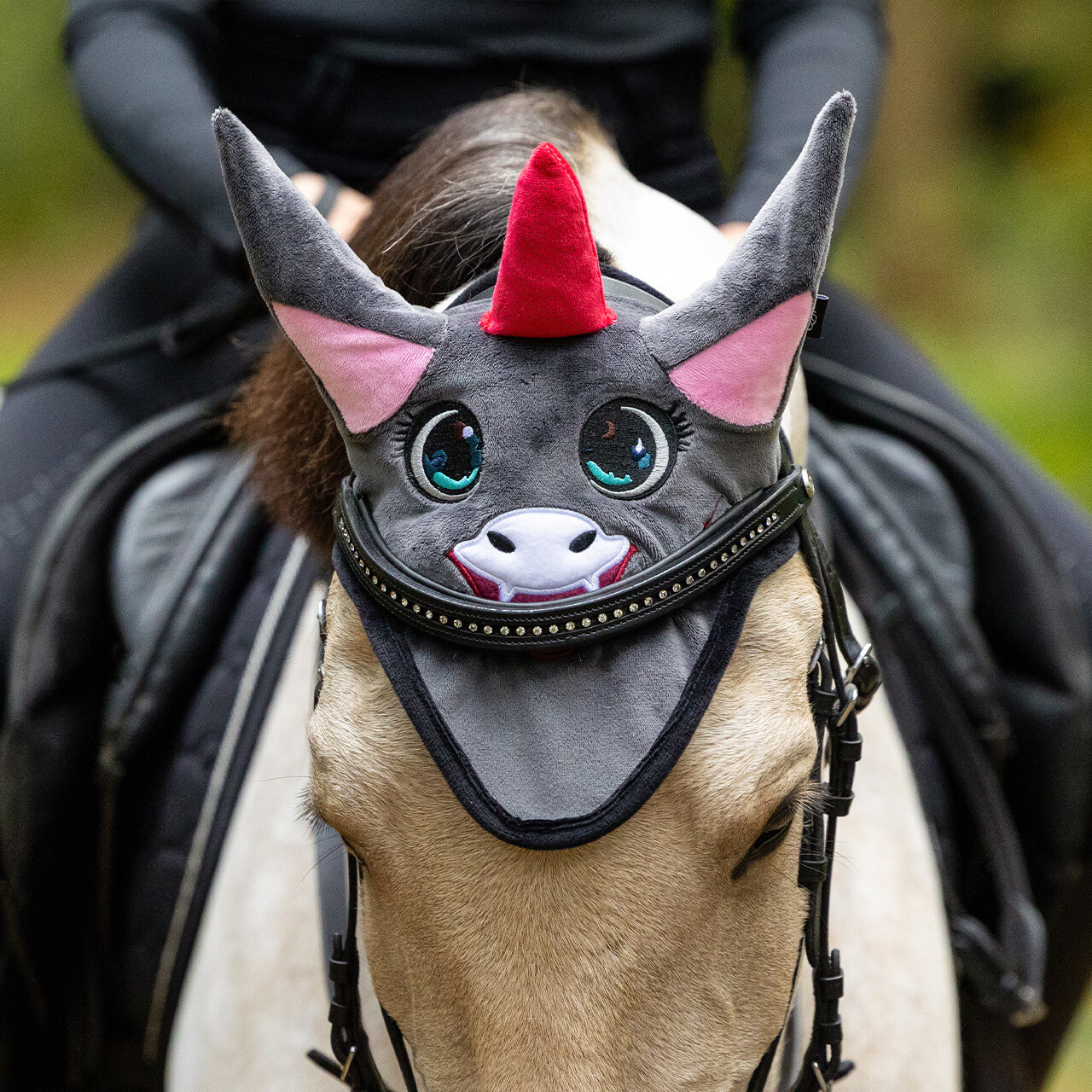Síťka na uši Halloween Vampicorn
