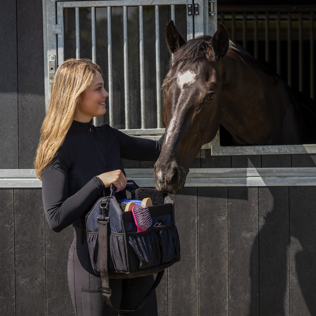 Taška na číštění QHP, tm. modrá