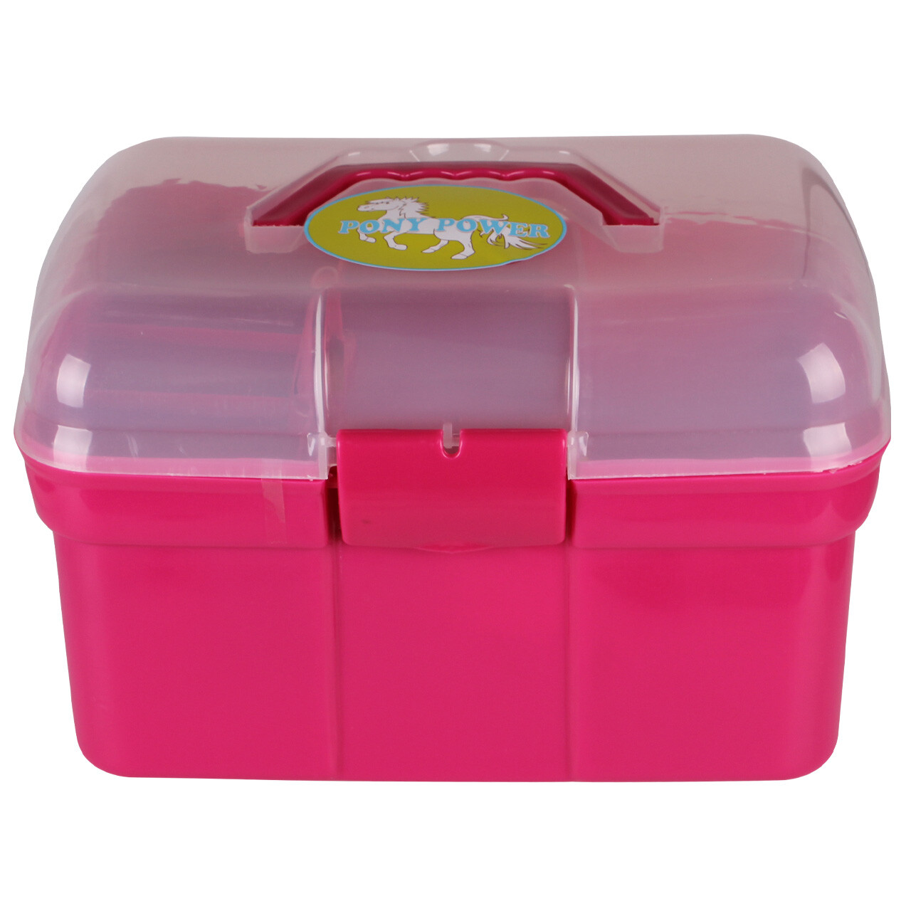 Box na čištění QHP Pony Power, fuchsie