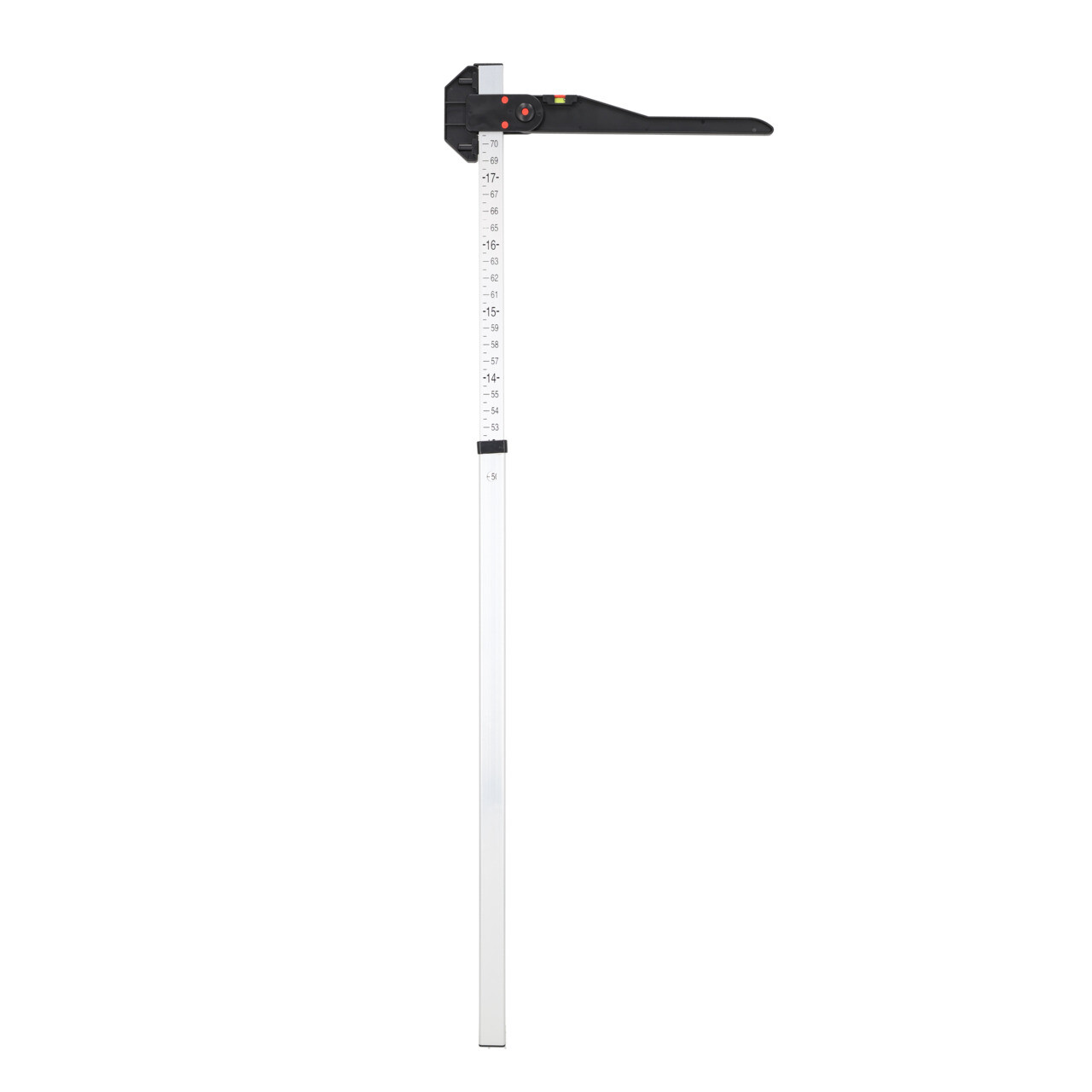 Černá měřicí tyč