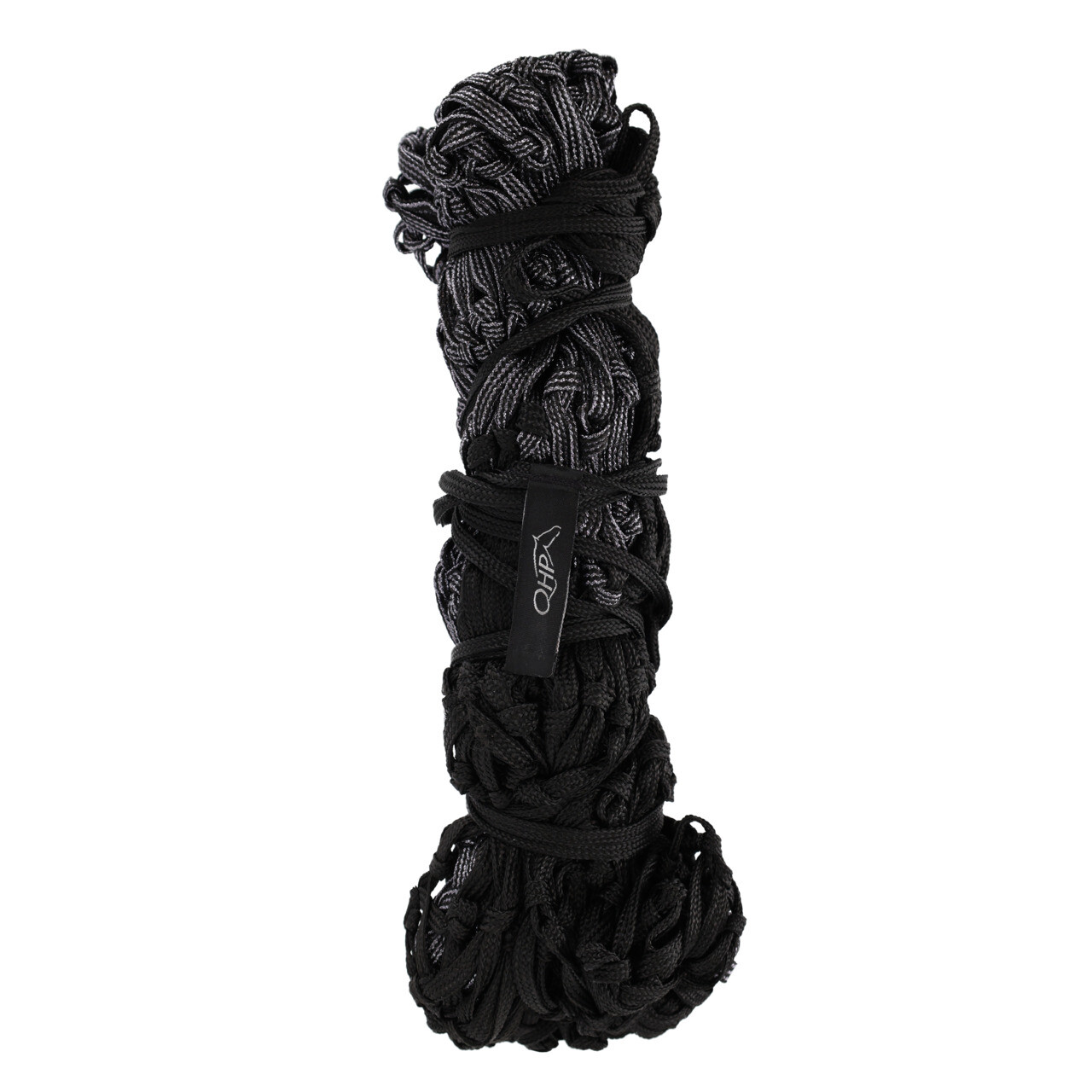 Síť na seno QHP - oka 5x5 cm - kolekce 2025/2026, černá/šedá