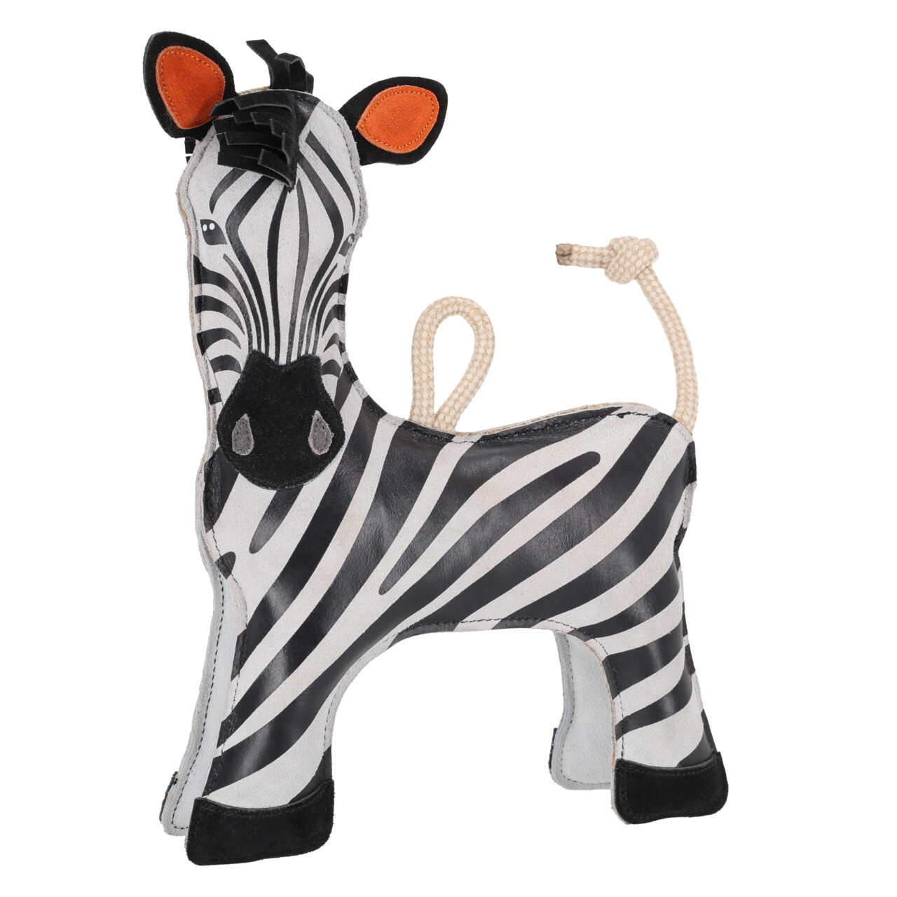 3D hračka pro koně QHP Zebra, černá/bílá