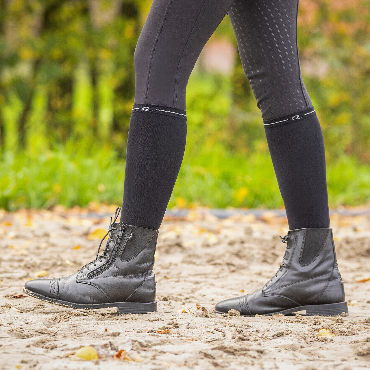 Podkolenky QHP (3 páry), černé