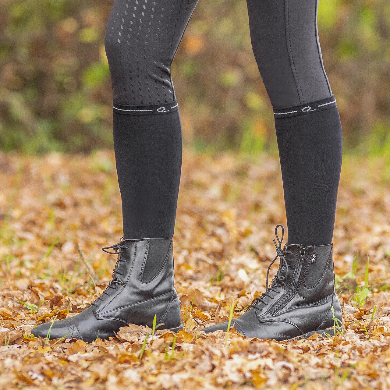 Podkolenky QHP (3 páry), černé