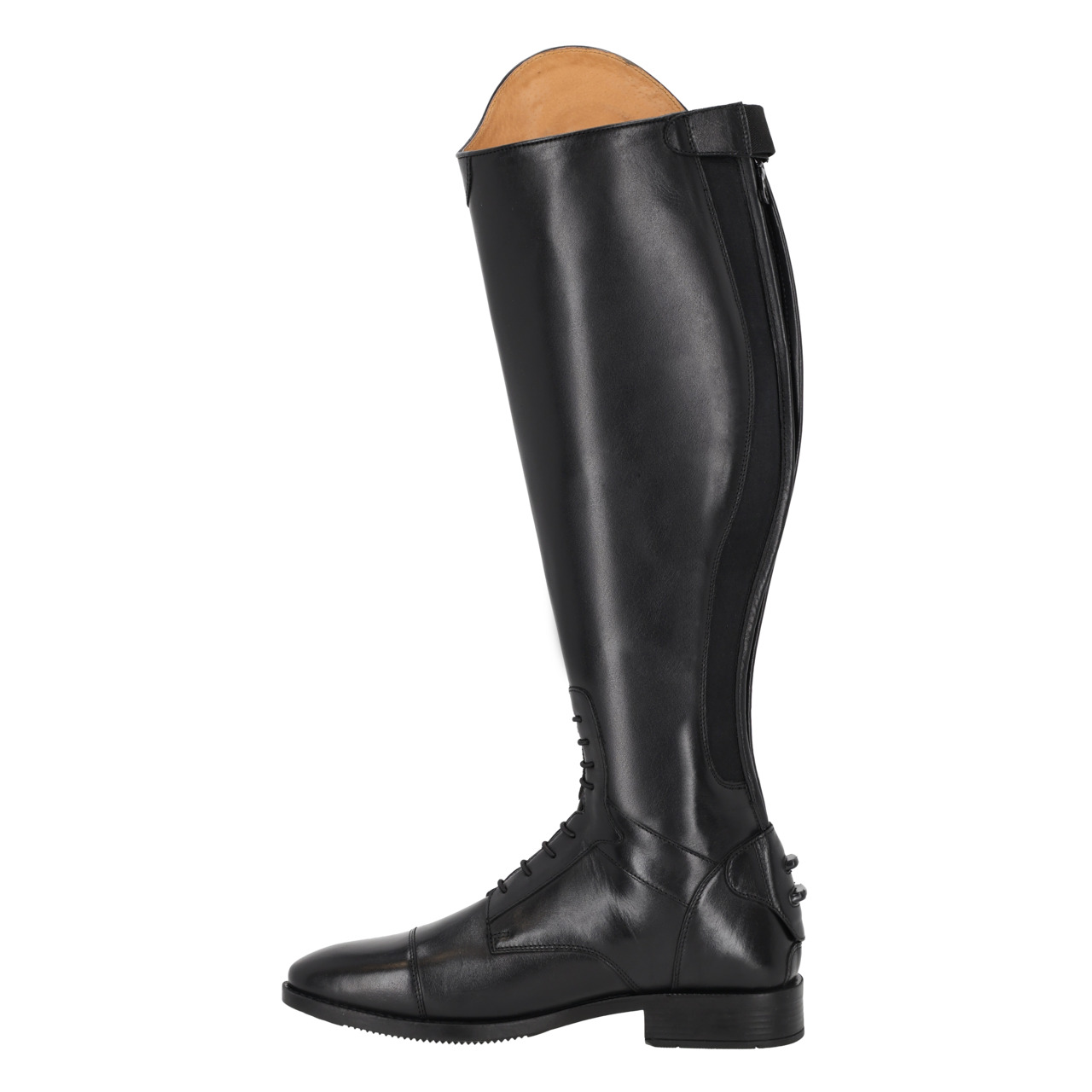Jezdecká bota Elyria pro dospělé, široká, černá