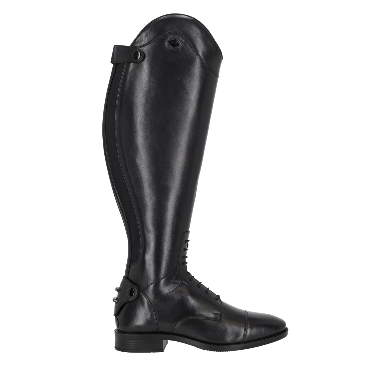 Jezdecká bota Elyria pro dospělé, extra široká, černá