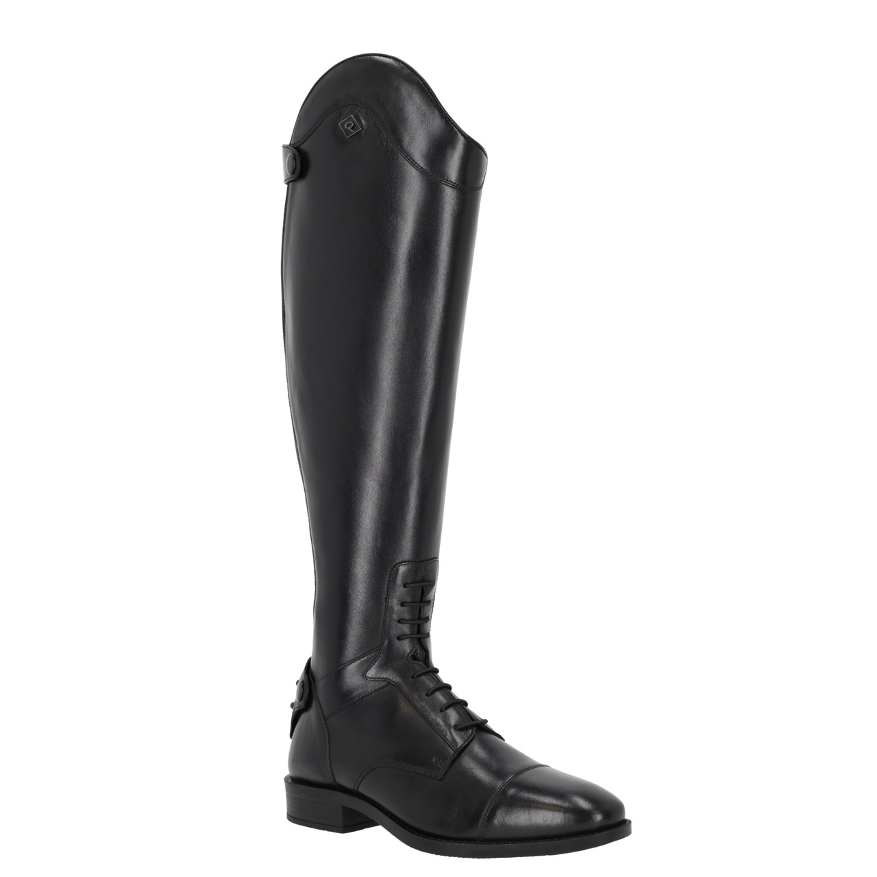 Jezdecká bota Elyria pro dospělé, extra široká, černá