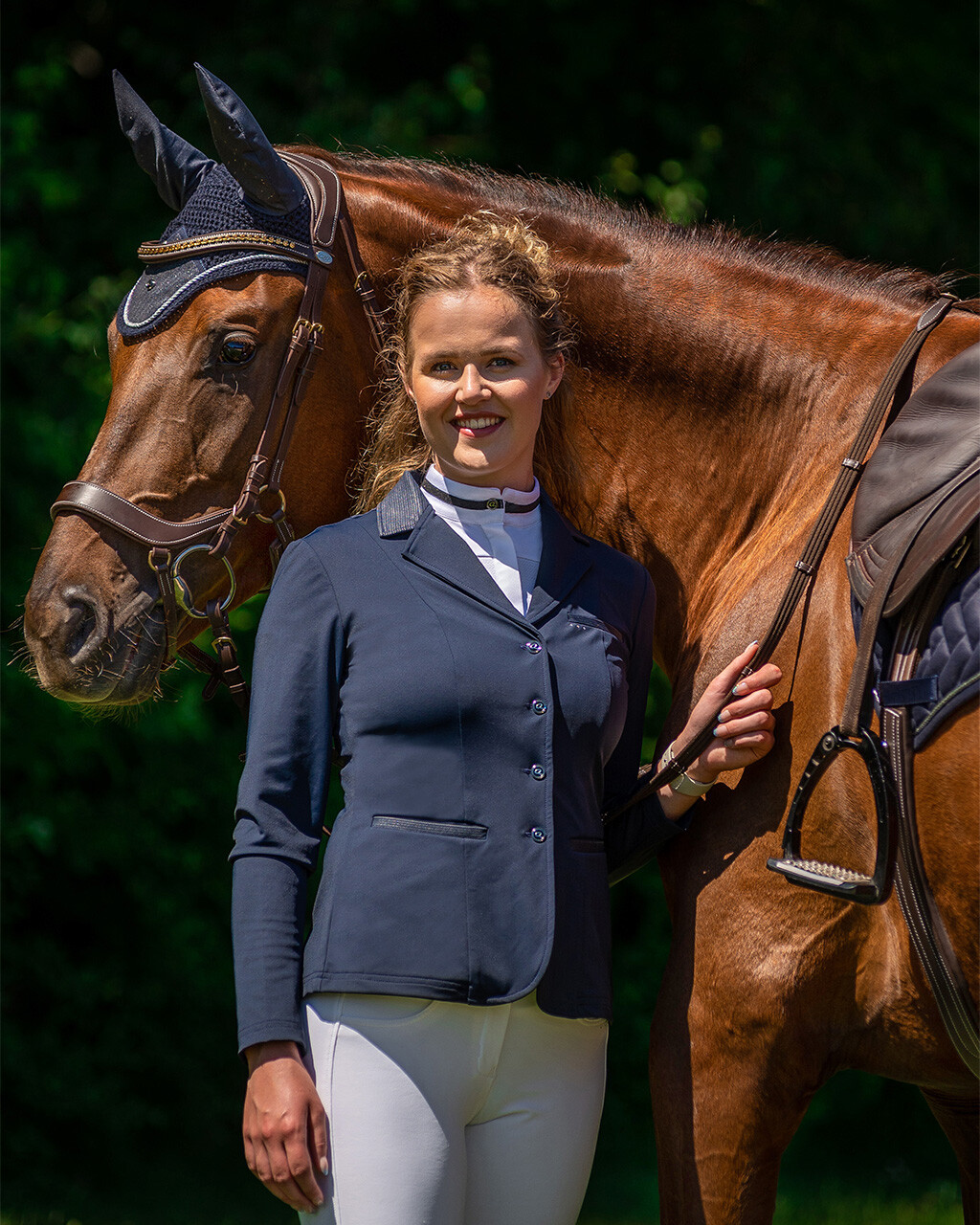 Dámské sako Kae-tm.modré