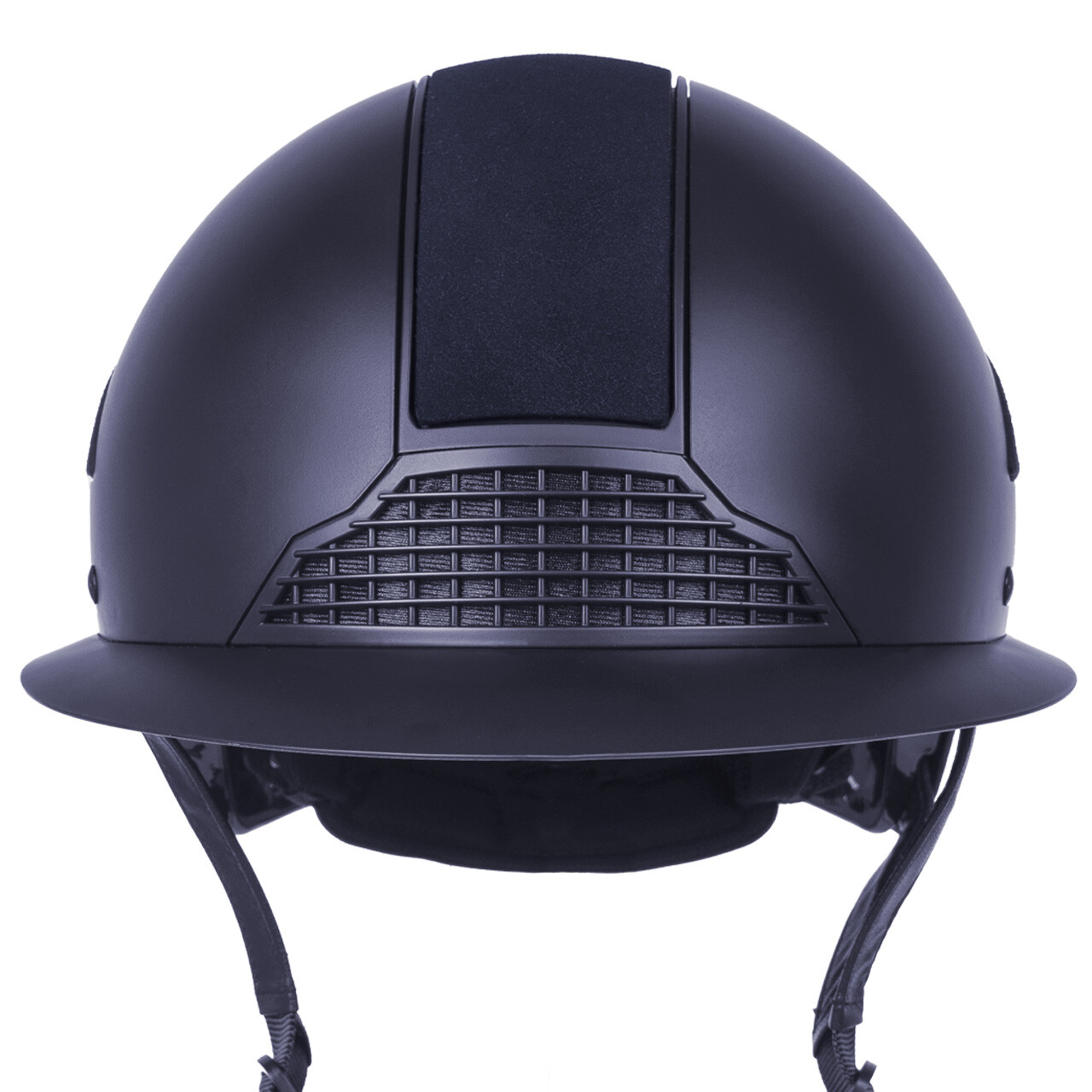 Jezdecká přilba QHP Austyn Polo Visor, tmavě modrá