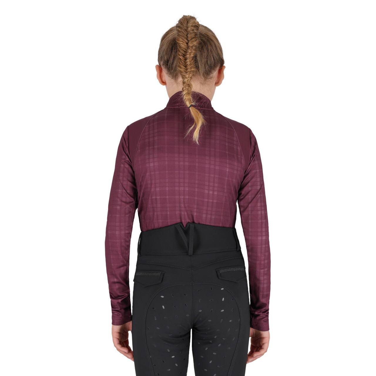 Sportovní košile Zahra Junior, vínově červená