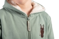 Mikina HKM Mia, tyrkysová