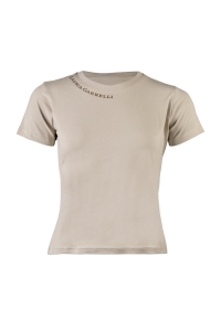 Dámské tričko Lauria Garrelli Limone, šedá/béžová