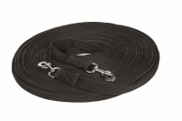 Lonž dvojitá HKM - Soft -, 18m černá