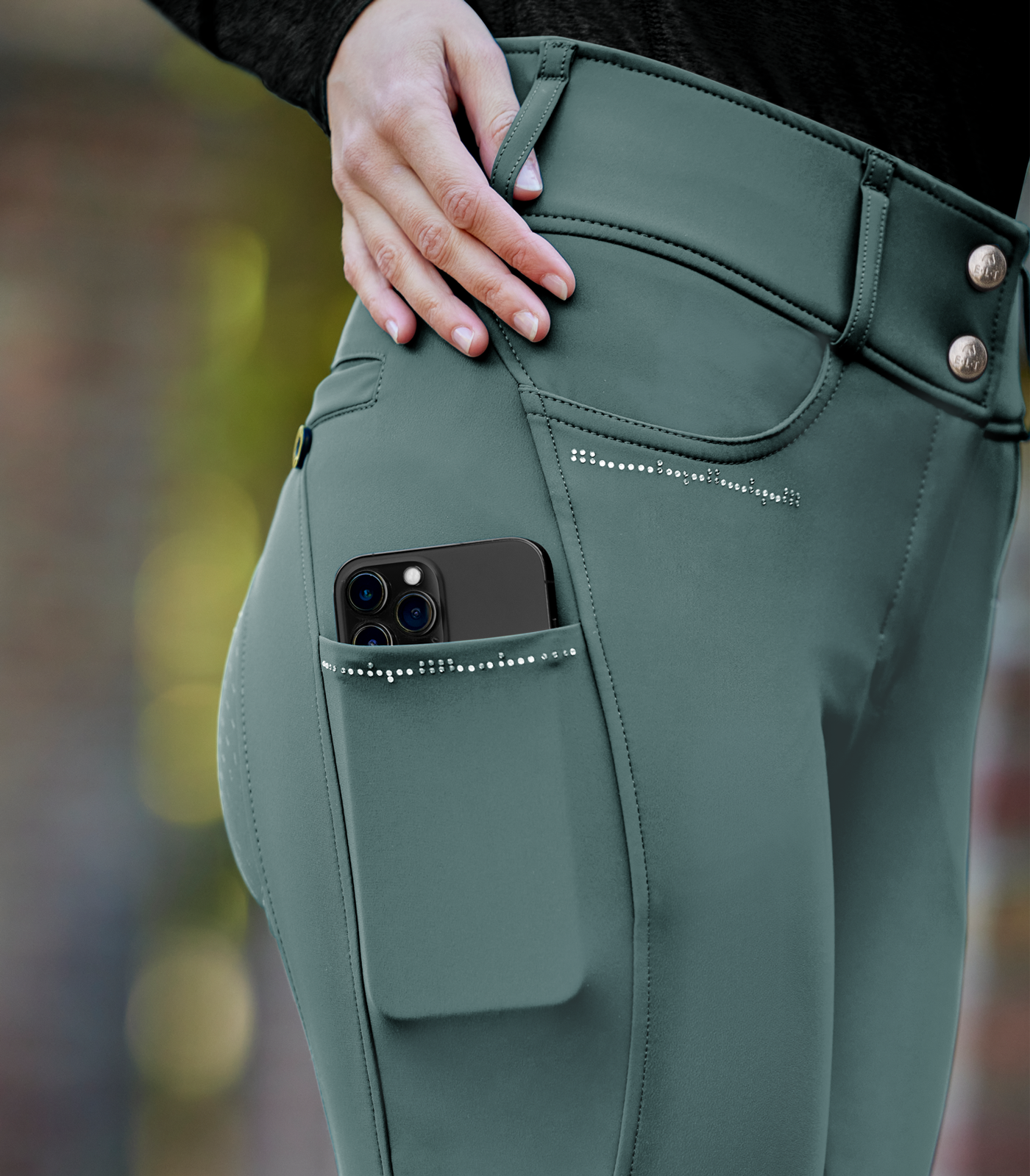 Mathilda Glam rajtky s vysokým pasem